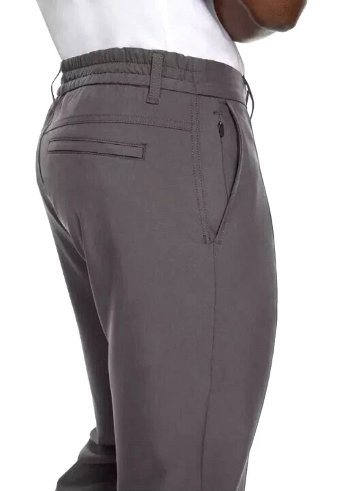 Marc New York® Men’s Commuter Pant Gris – Slim Fit 4-Way Stretch - Imagen 5