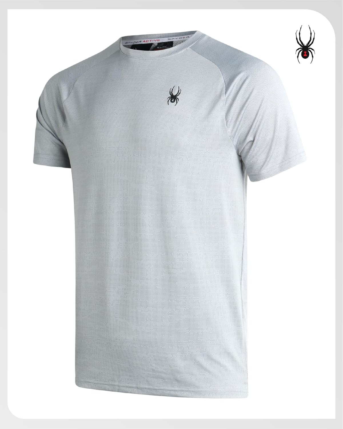 Polera Spyder Active Hombre DryWEB UPF30 Rendimiento