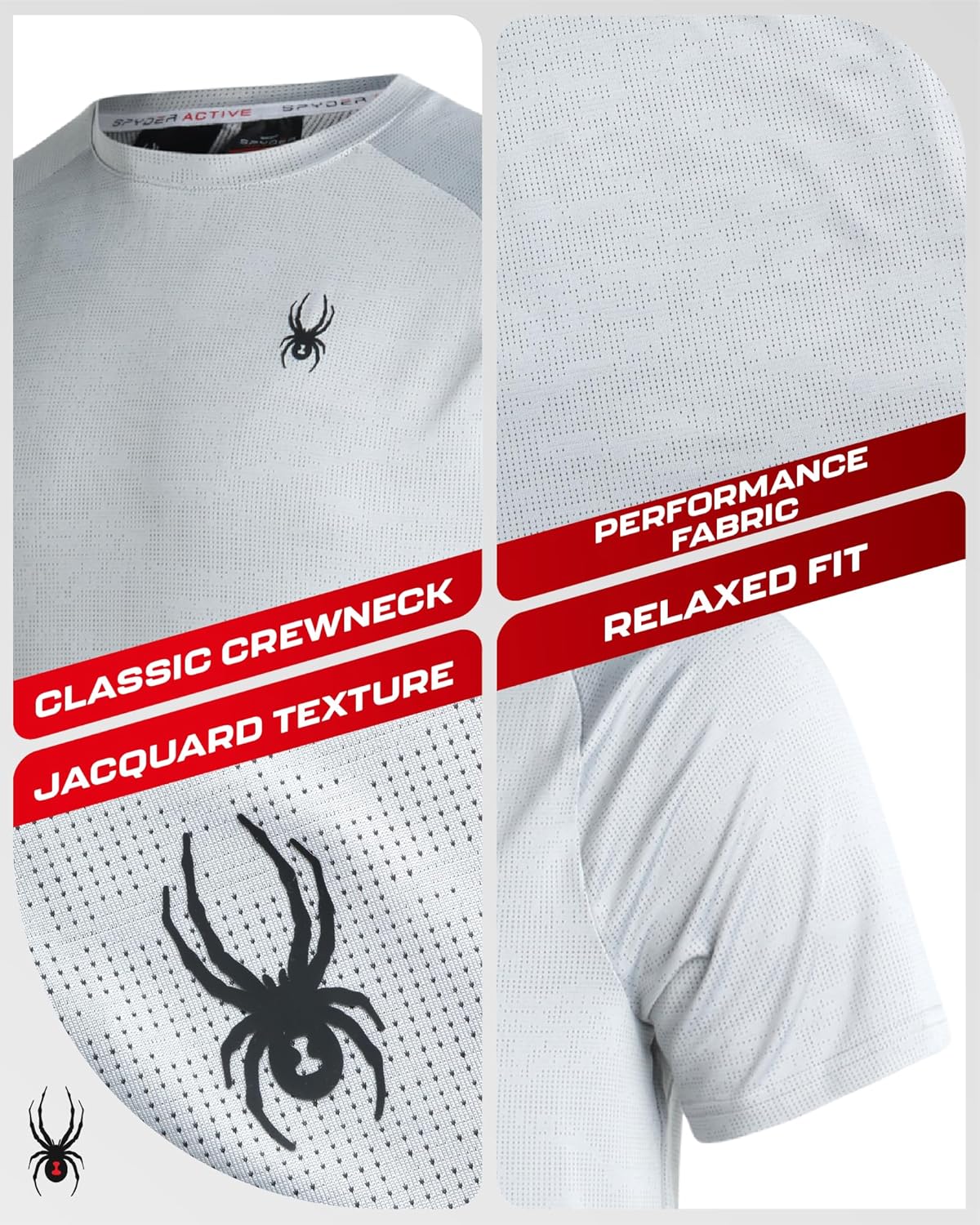 Polera Spyder Active Hombre DryWEB UPF30 Rendimiento - Imagen 6