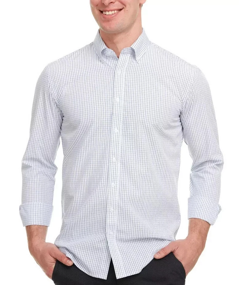 Camisa Chaps Regular Fit Bamboo Stretch Hombre - Imagen 5
