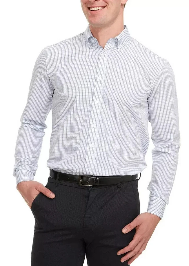 Camisa Chaps Regular Fit Bamboo Stretch Hombre